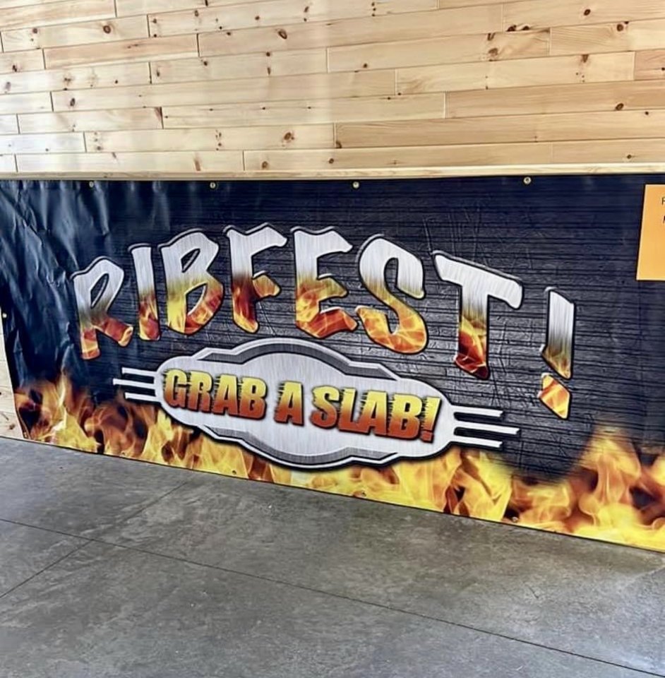 Rib Fest Signage
